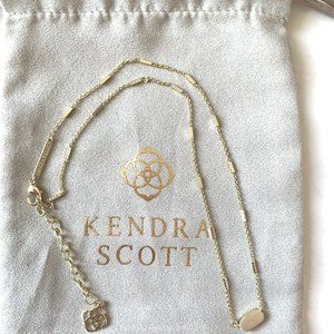 Kendra Scott Fern Pendant Necklace (Gold)